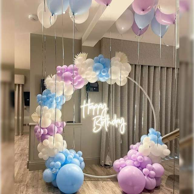 Balloon Decoration for Birthday at Home