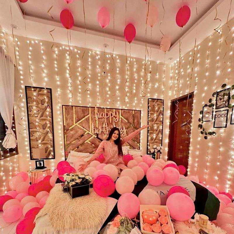 Romantic Room Decoration to Surprise Wife on her Birthday