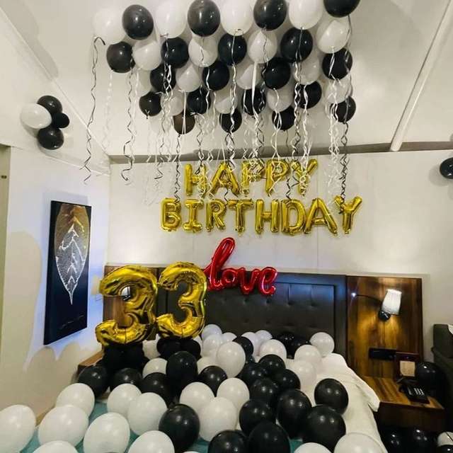 Simple Birthday Room Decoration ideas