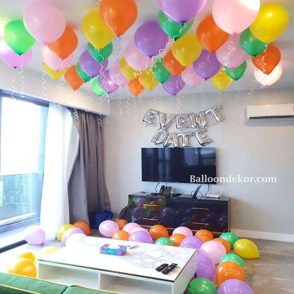 balloon decoration for birthday