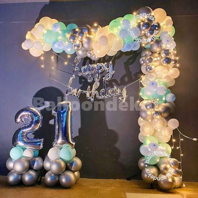 balloon decoration birthday party