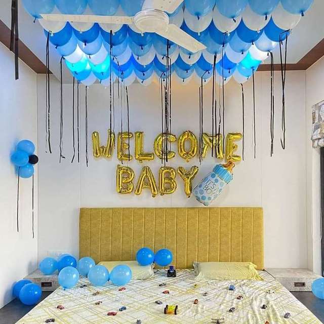 Baby Boy Welcome Decoration