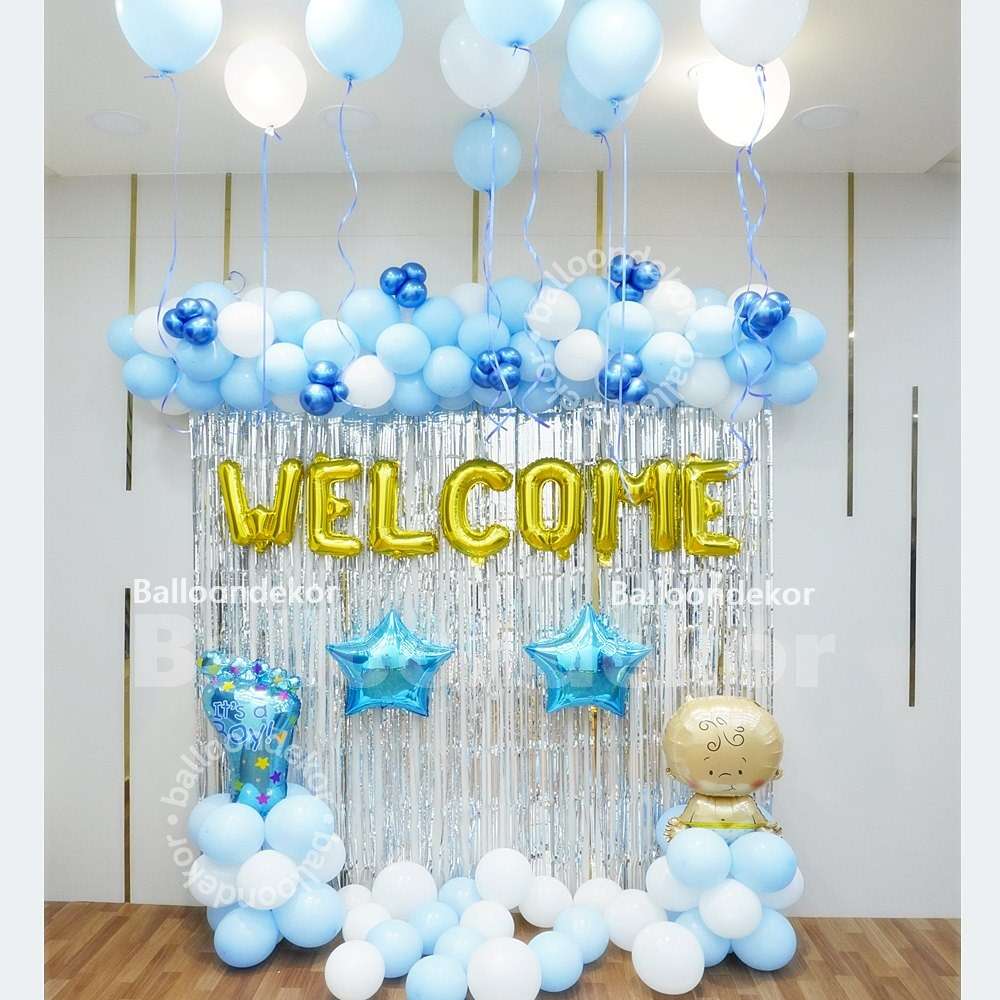 Welcome Boy Decoration ideas