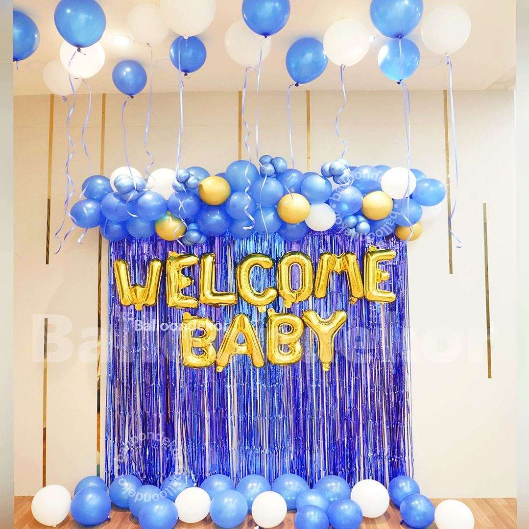 New Born Baby Boy Decoration ideas