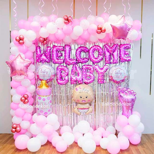 New Born Baby Girl Decoration ideas