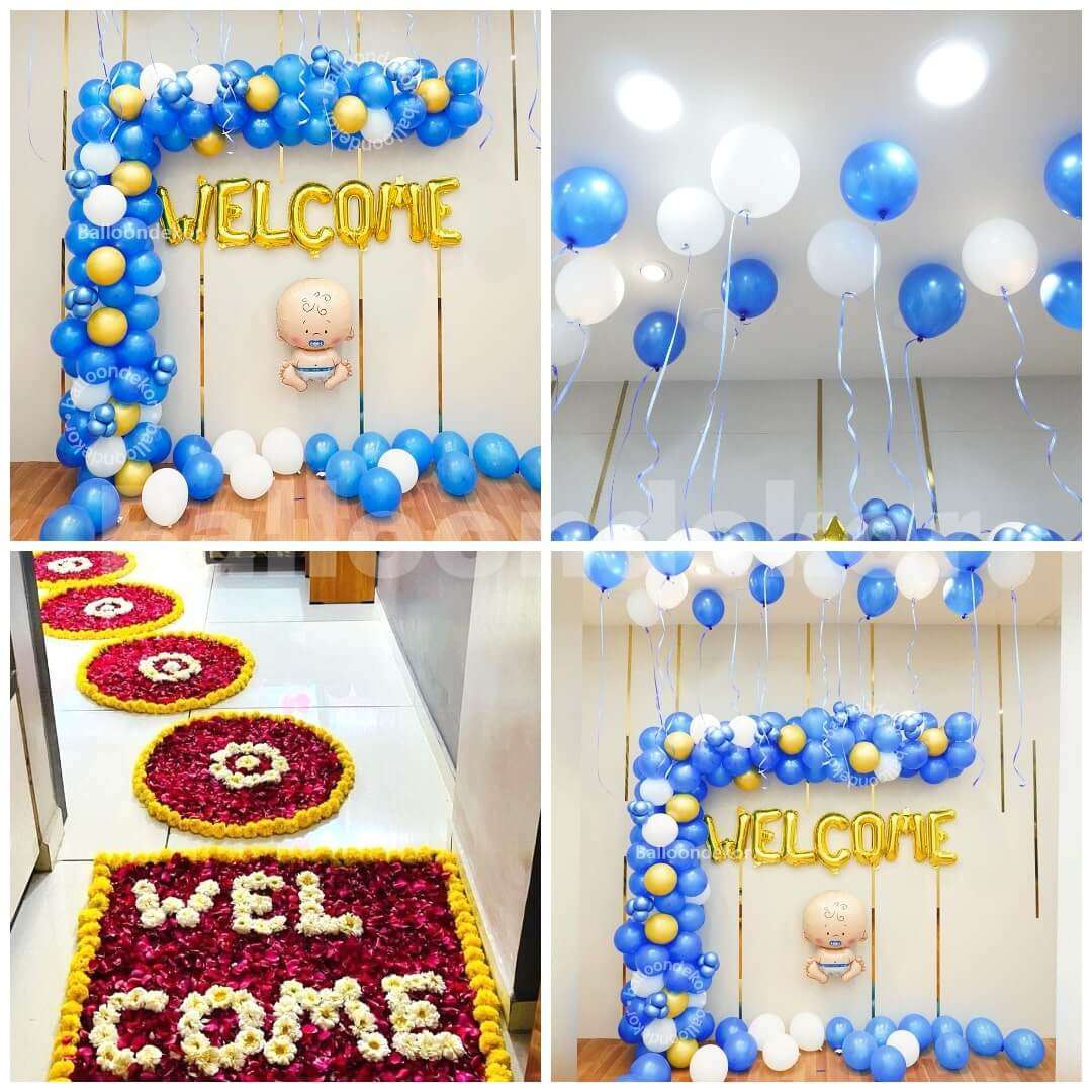 Baby Boy Welcome Home Decoration