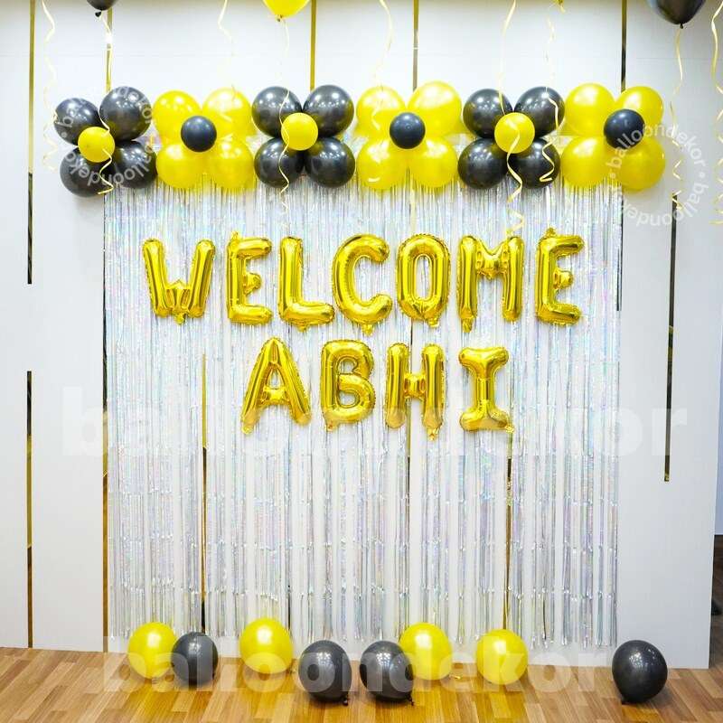 Welcome Home Balloon decoration