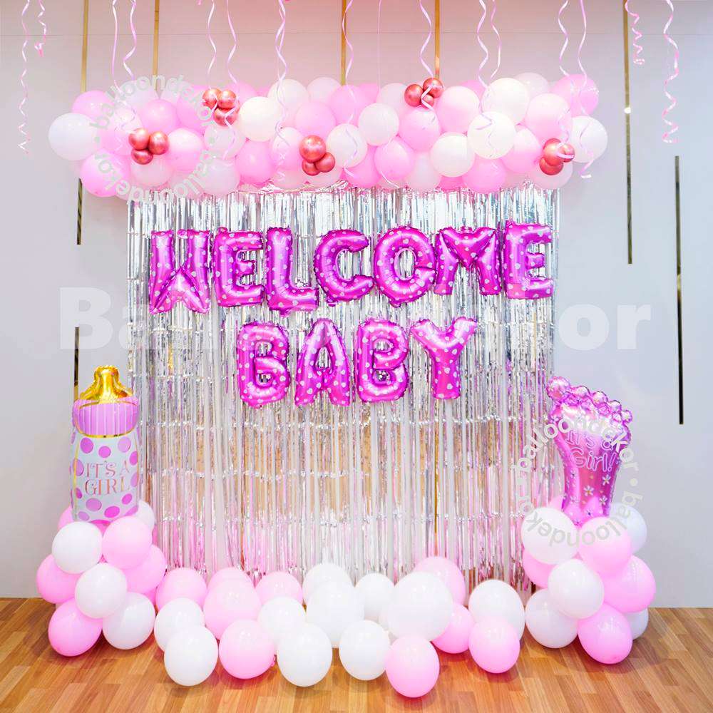 Welcome Baby Hall Decoration