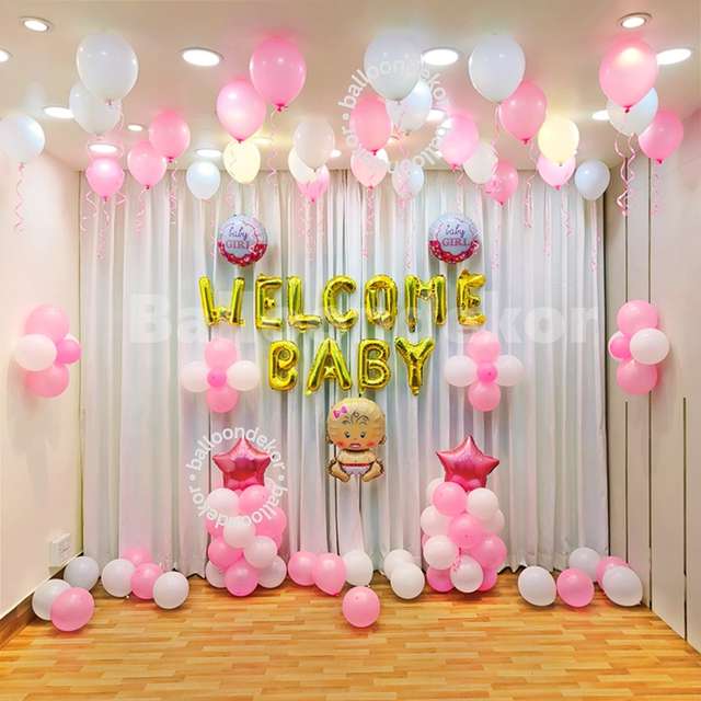 Baby Girl Welcome Home Decoration