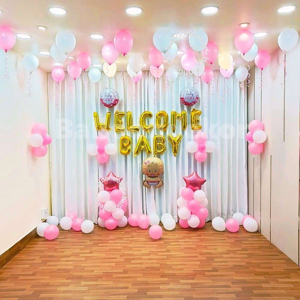 Baby Girl Welcome Decoration