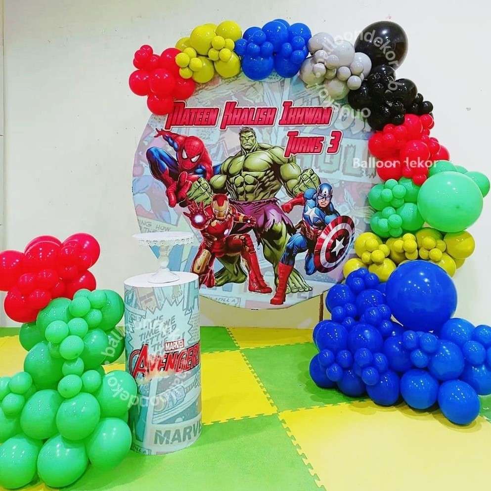 Avenger Theme Decoration ideas for Kids Birthday