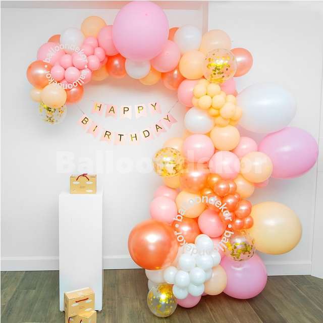 Kids Birthday Balloon Decoration ideas at Home