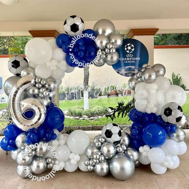 Football Theme Balloon Decorations