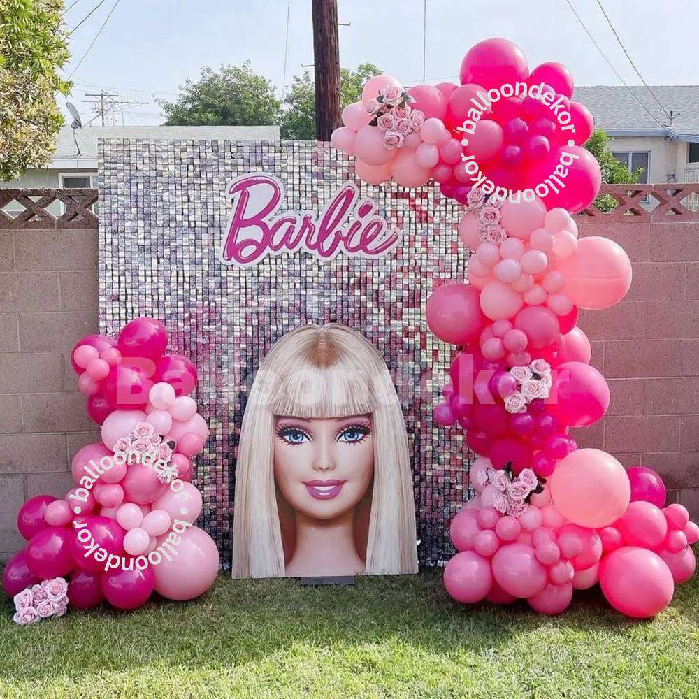 Barbie Theme Birthday Decorations