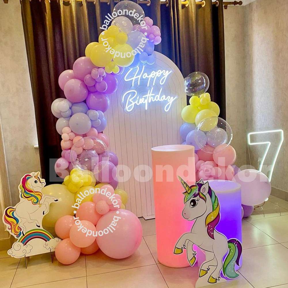 Unicorn Theme Birthday Decorations Ideas