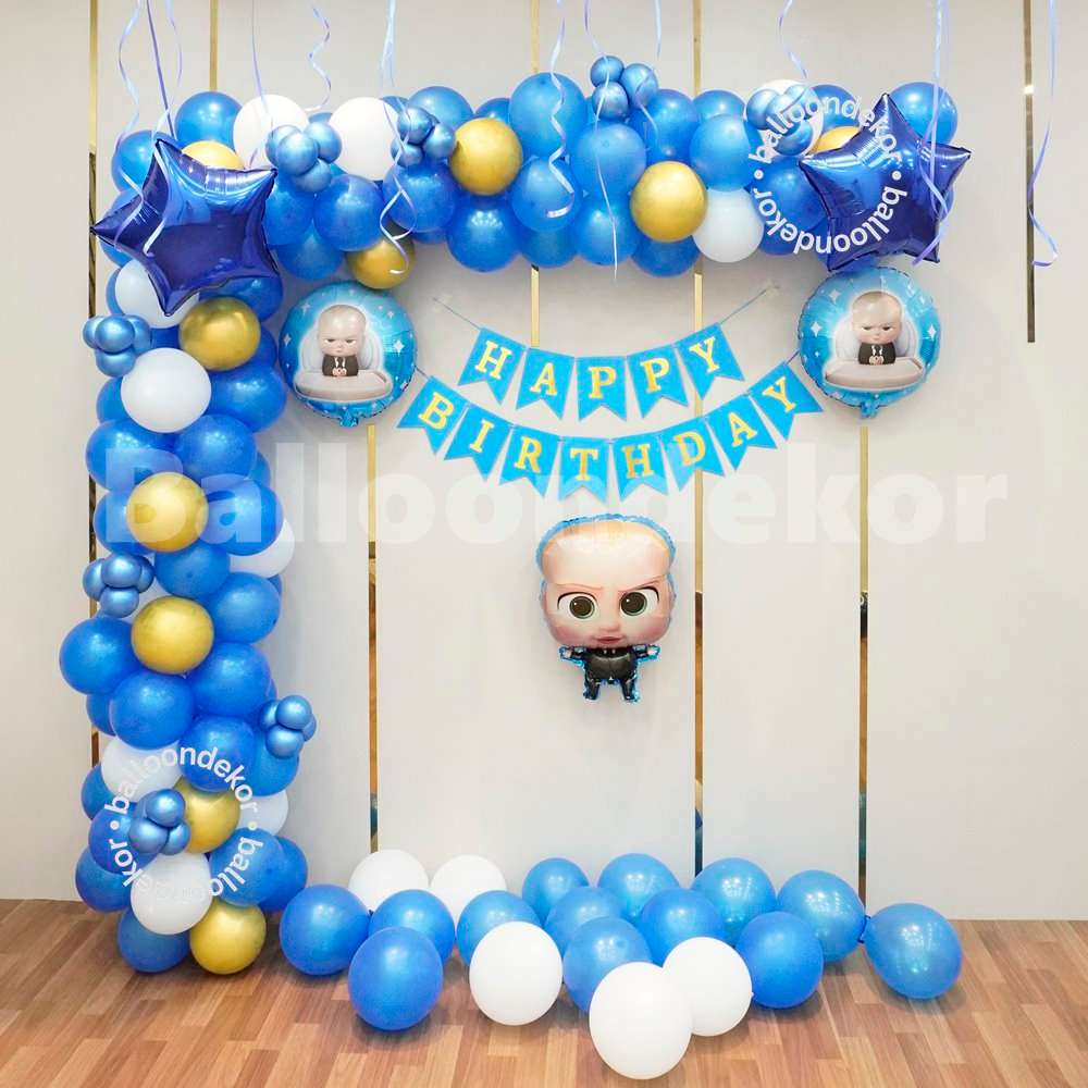 Boss Baby Theme Birthday Decorations