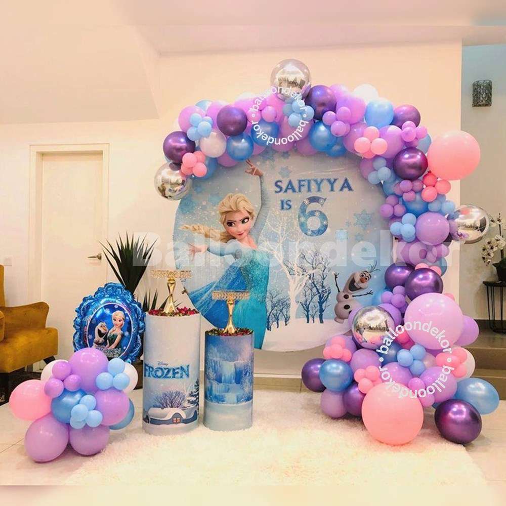 Disney Frozen Theme Birthday Decorations ideas 