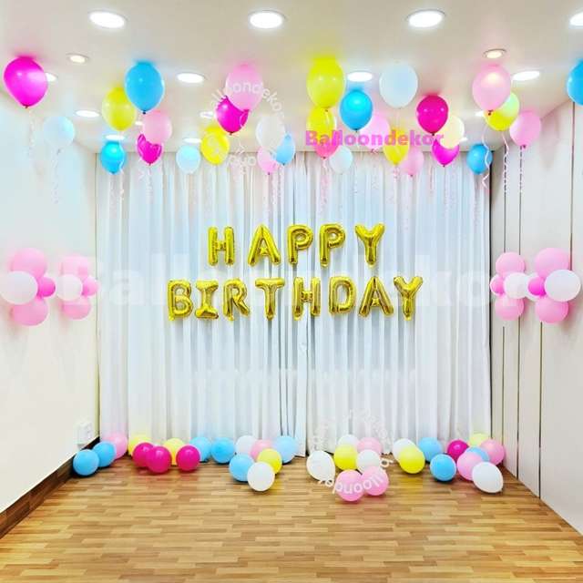 Simple Decoration ideas for Kids Birthday