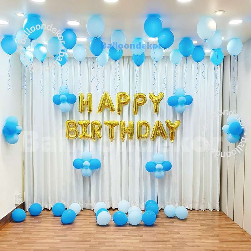 Birthday Decoration ideas for Baby Boy at Home