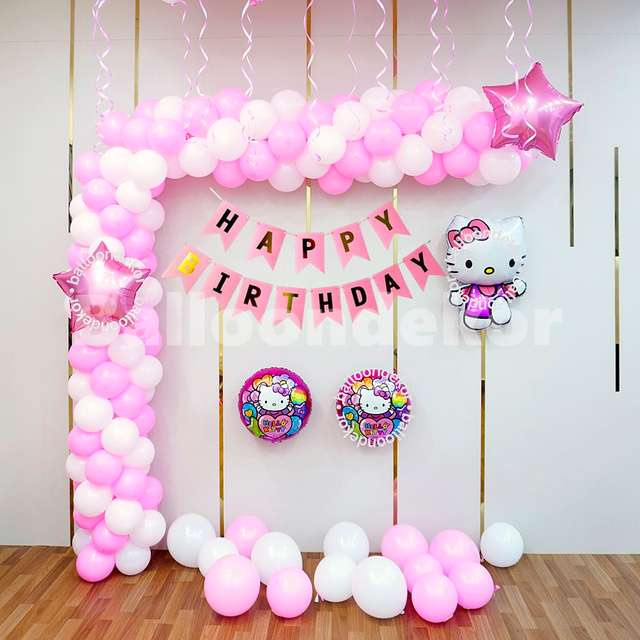 Hello Kitty Theme Birthday Decorations