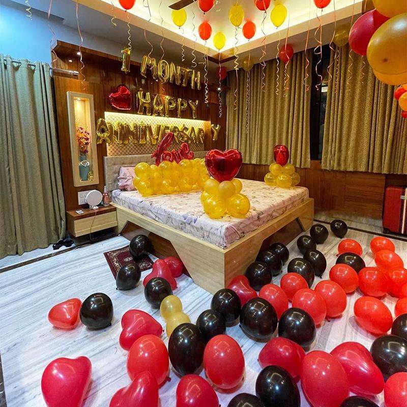 Romantic Anniversary Room decoration