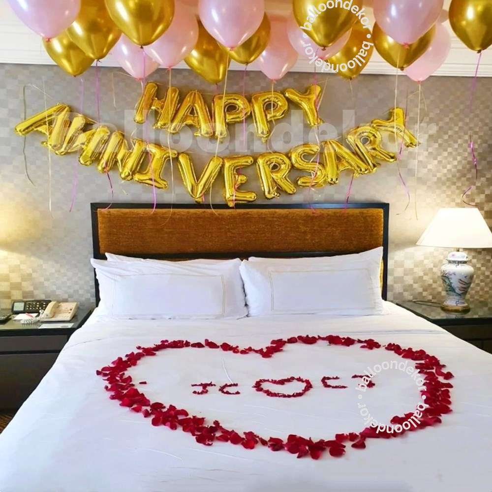 Room Decoration for Anniversary