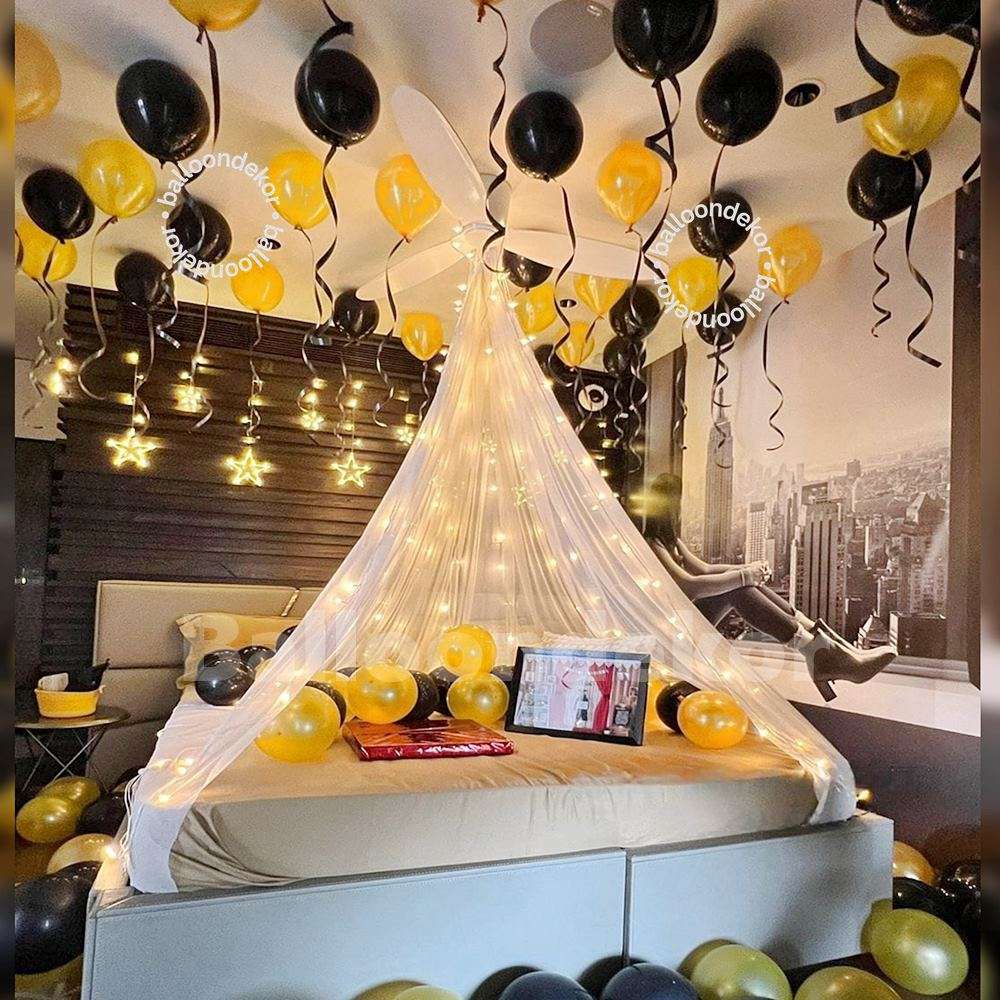 Canopy Decoration for Birthday Surprise