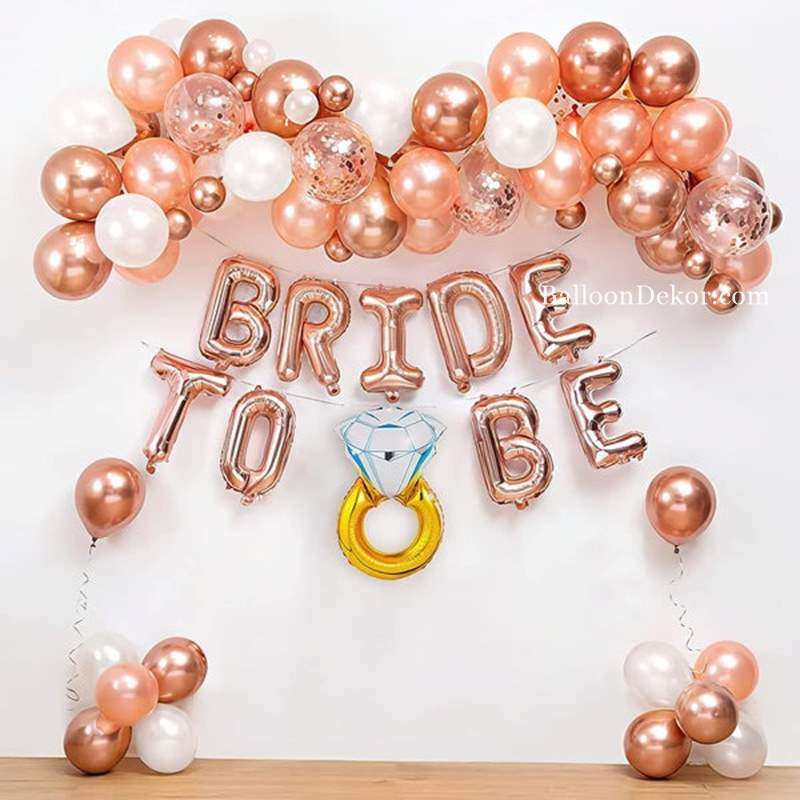 Simple Bridal Shower Decoration 