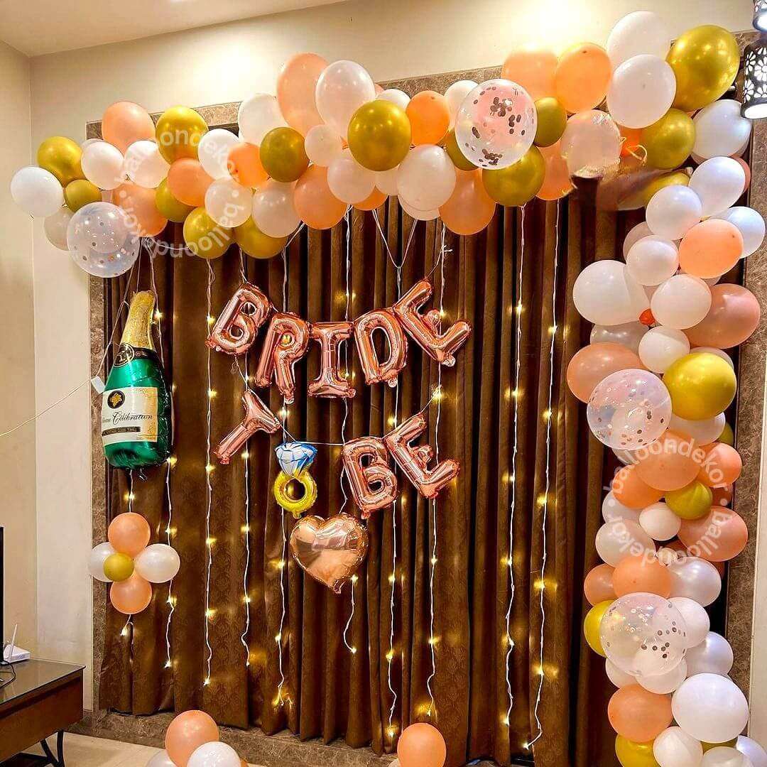 Bride to be decoration at Home