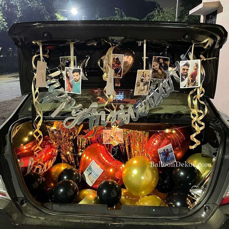 Car Dicky Decoration for Birthday