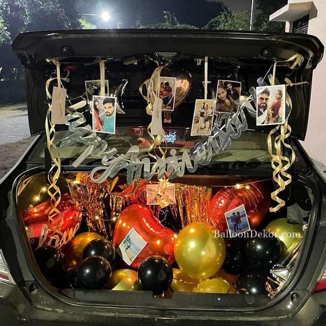 Car Dicky Decoration for Birthday