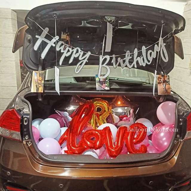 Car Decoration for Birthday Surprise in Mumbai