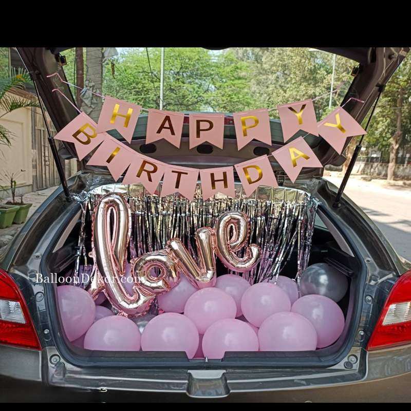 Car Decoration for Birthday Surprise