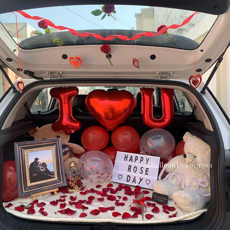 Car Boot Decoration for Proposal