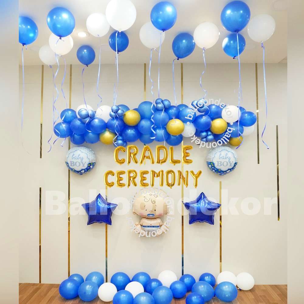 Cradle Ceremony Decoration at Home