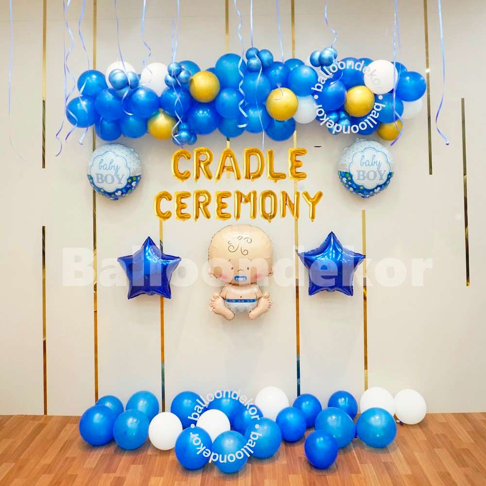 Cradle Ceremony Balloon Decoration