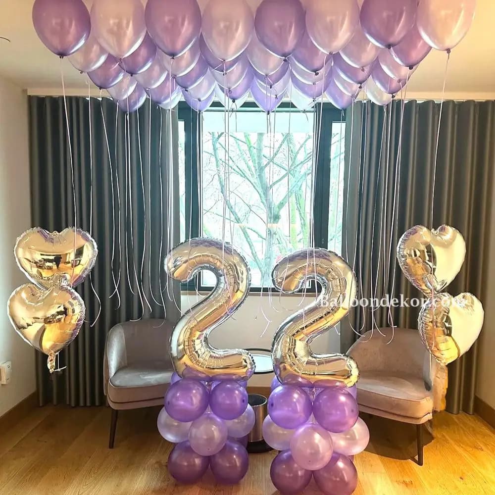 Purple Theme Decor