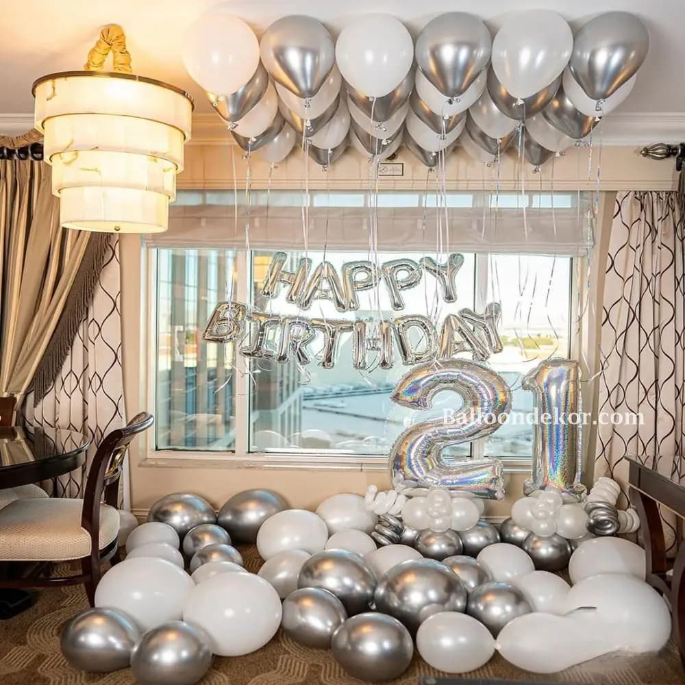 21st Birthday Decor