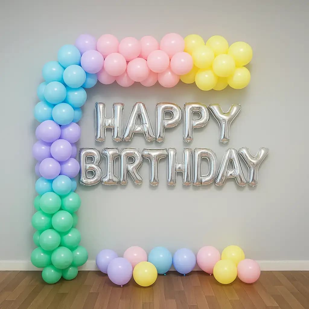 Basic Wall Decoration for Birthday