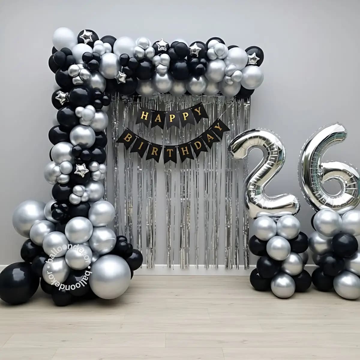 Adult Birthday Decoration Backdrop