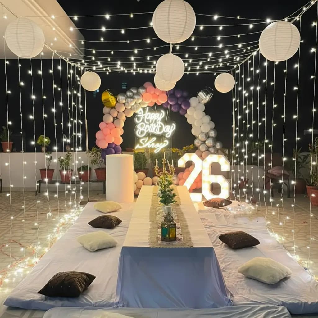 Rooftop Ring Balloon Decor