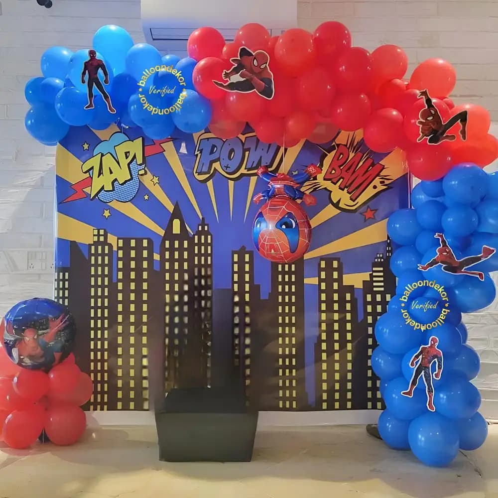 Customized Spiderman Decoration