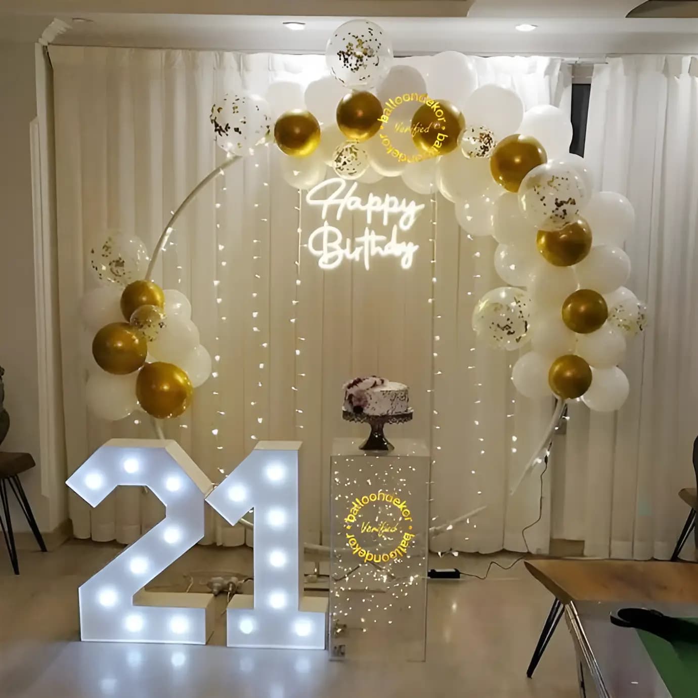 Celebration Sparkles Setup