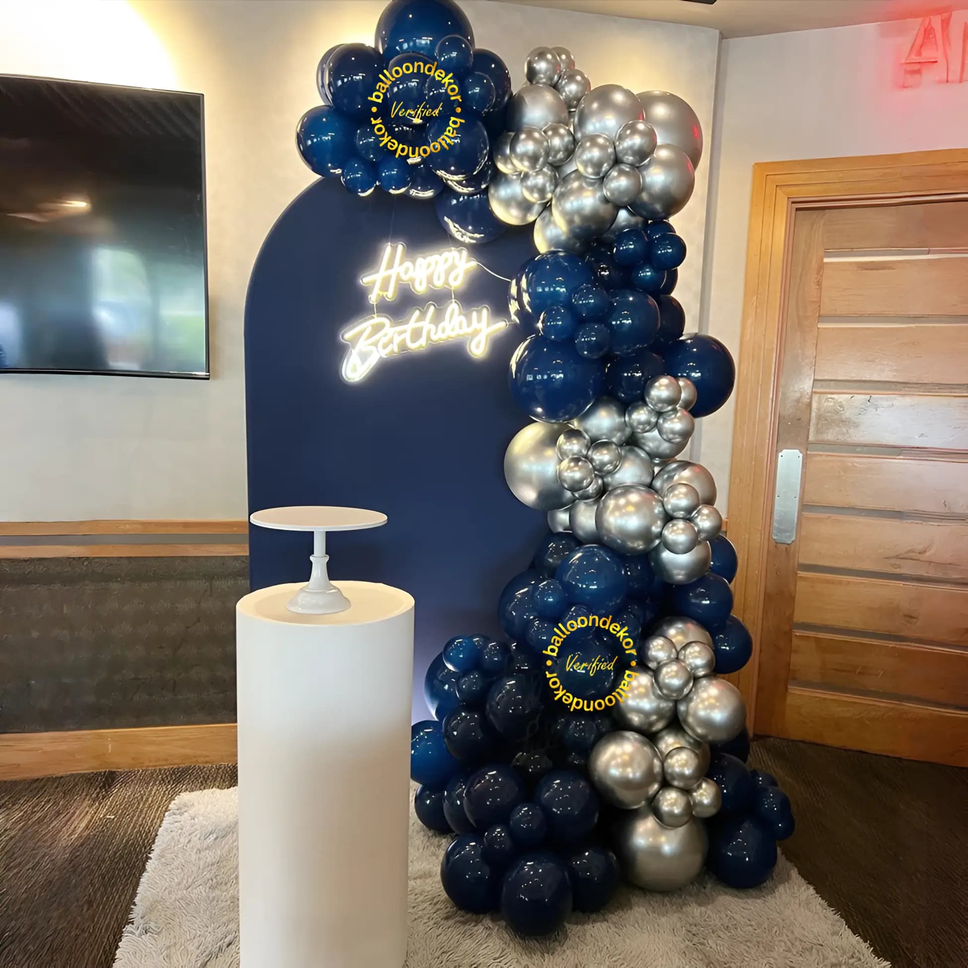 Classy Birthday Setup at home