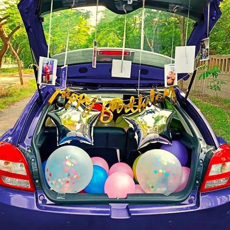 Confetti Charm Car Surprise