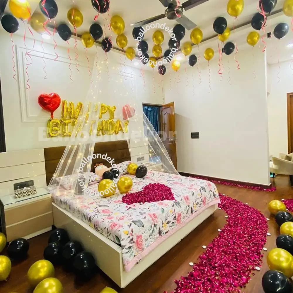 Birthday Cabana Setup