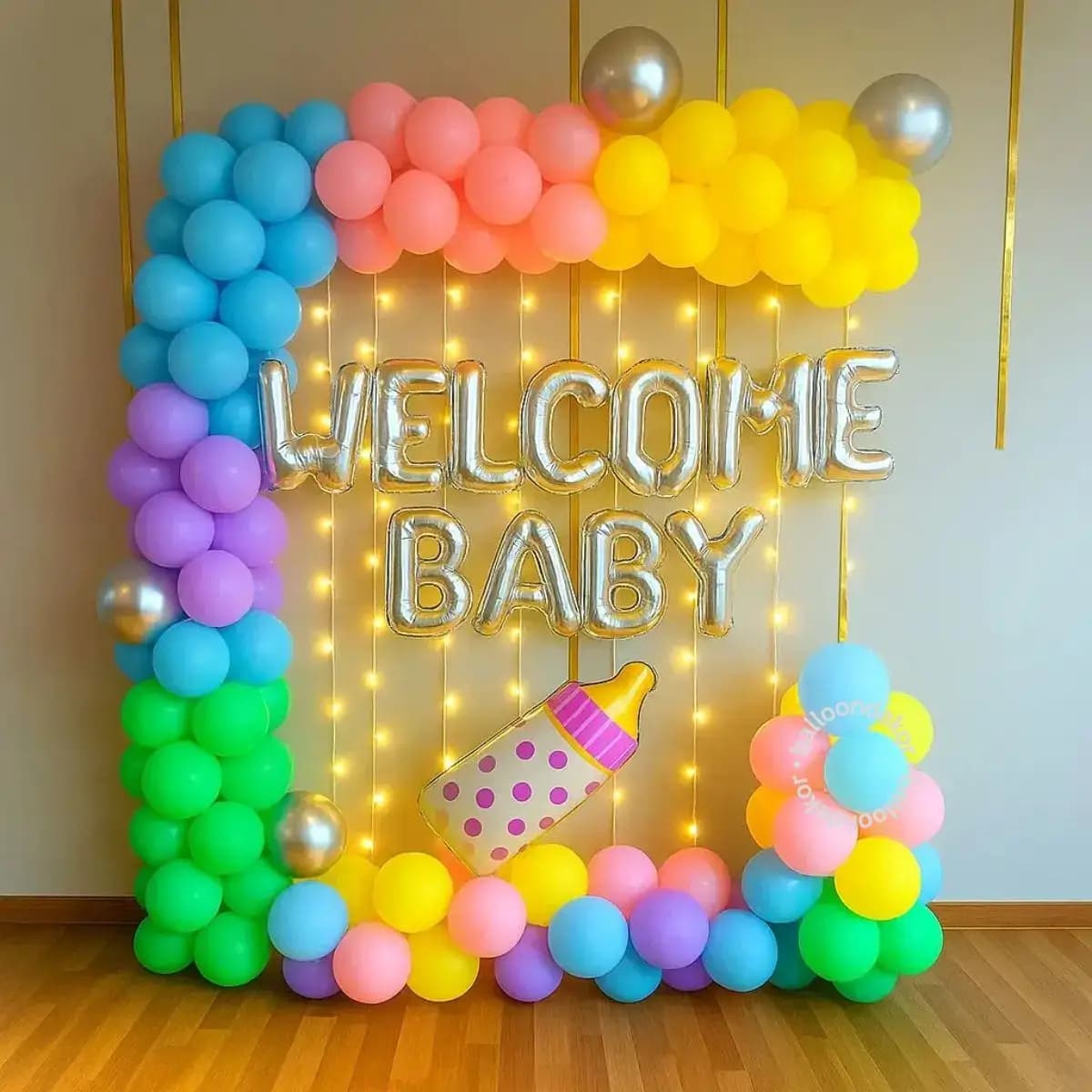 Elegant Newborn Welcome Setup