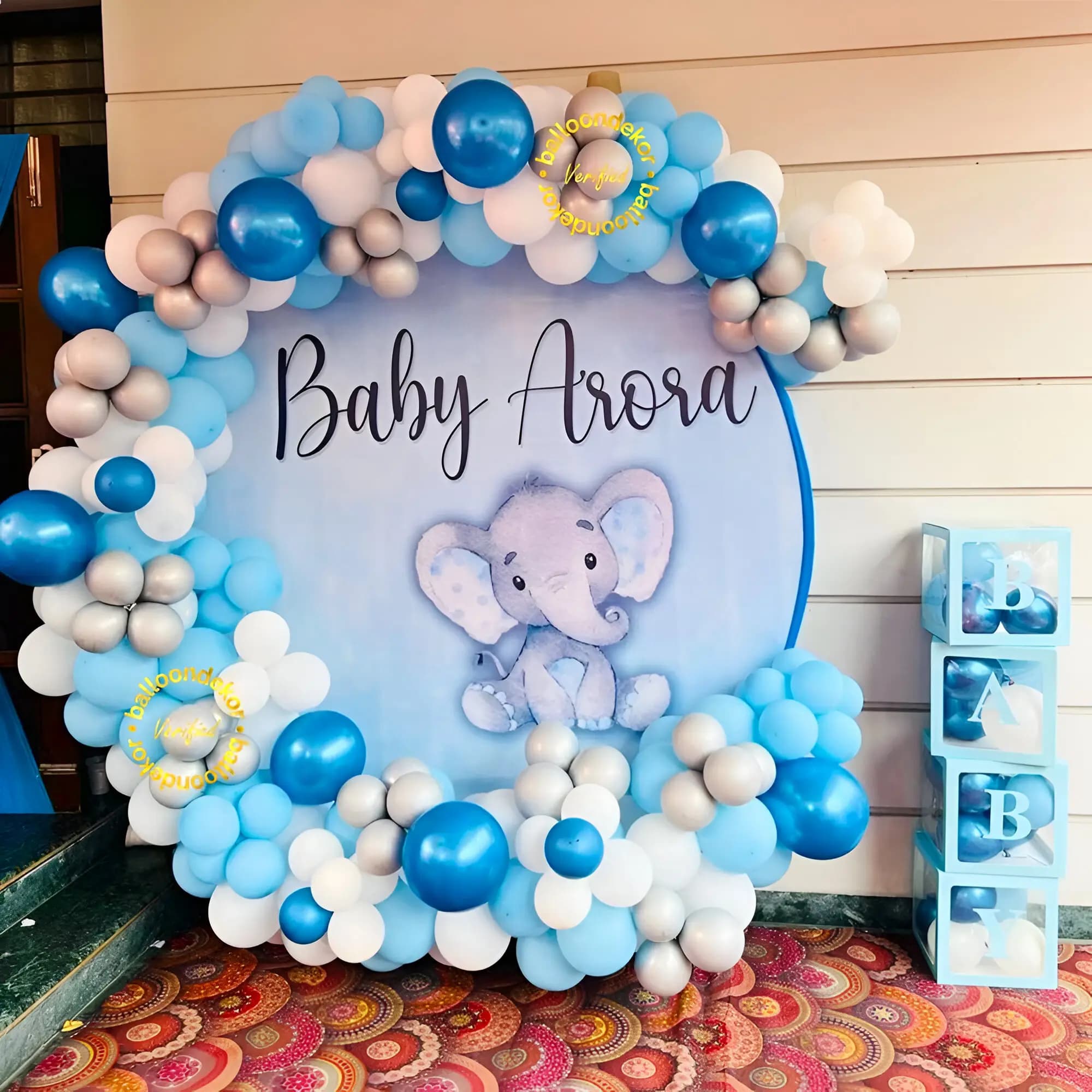 Customized Welcome Backdrop