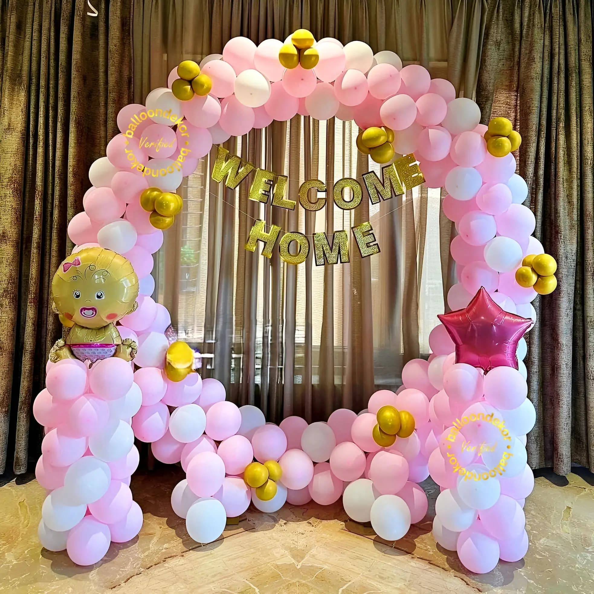 Baby Welcome Ring Setup