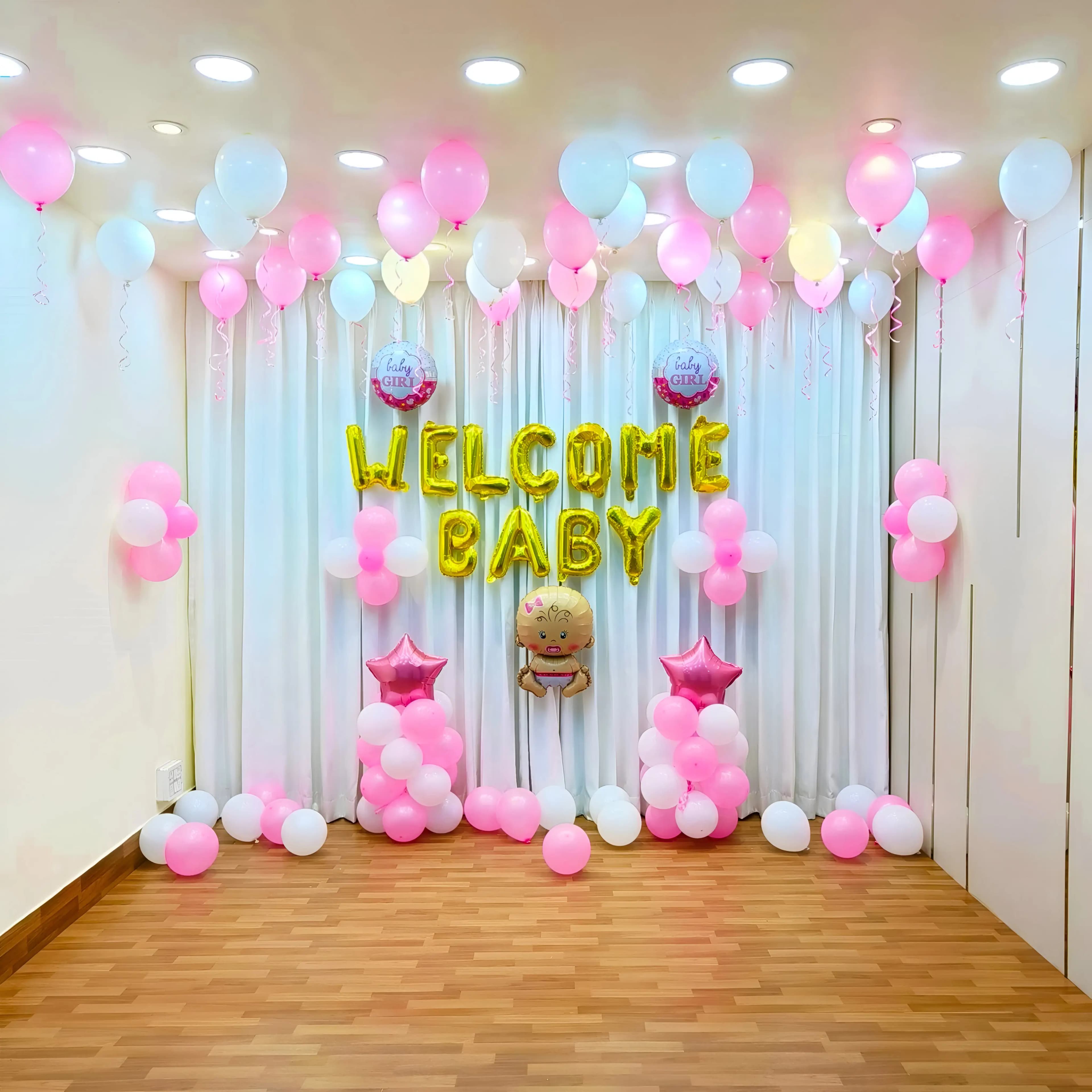 Baby Girl Hall Decoration